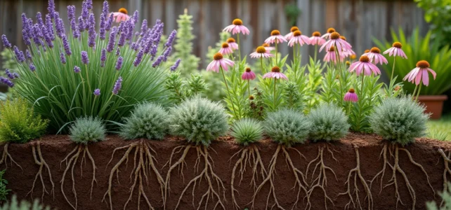 Top 10 des plantes à racines profondes pour un jardin résistant et durable